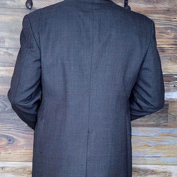 Vintage Gieves & Hawkes Savile Row London Wool Plaid Blazer Sport Jacket 41R - Picture 7 of 10